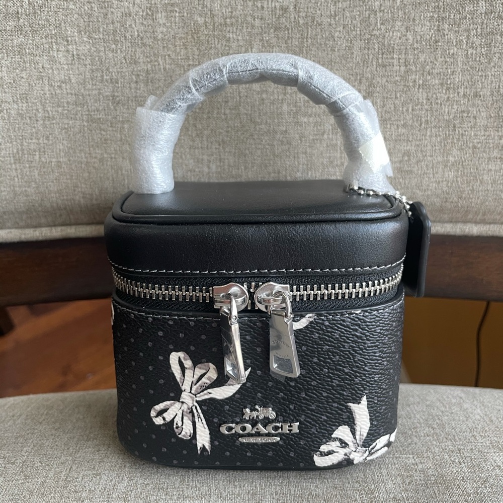 NWT！COACH AVA CROSSBODY BAG WITH BOW PRINT（COACH CZ523）fast shipping V-DAY GIFT